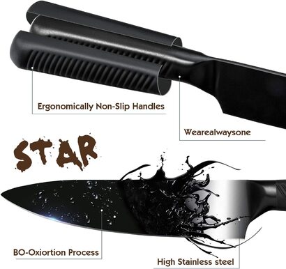 Набор HOBO 5 ножей из нержавеющей стали, с подставкой