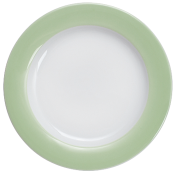 Тарелка для завтрака / обеда 23 см, светло-зеленая Pronto Colore Kahla