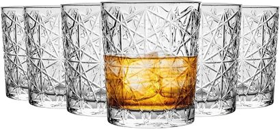 Набор стаканов в винтажном стиле 370 мл, 12 предметов Bormioli Rocco