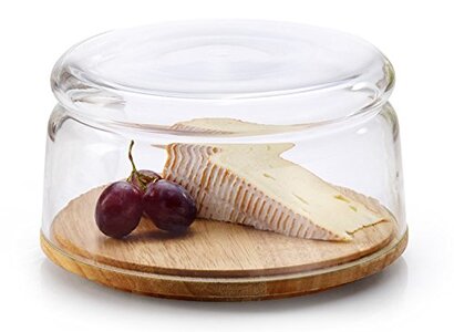 Колпак для сыра с тарелкой, каучуковое дерево Ø 26,5 см Barry Continenta