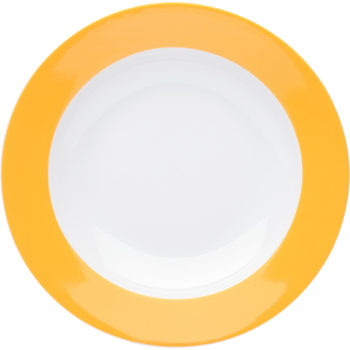 Тарелка для супа 22 см, желто-оранжевая Pronto Colore Kahla