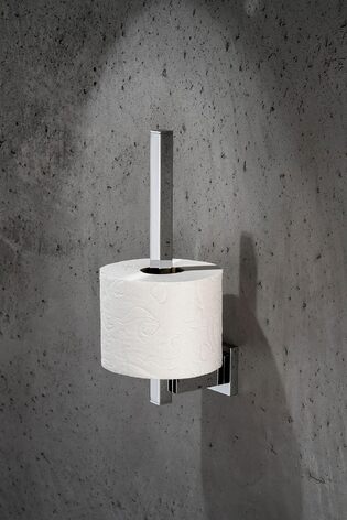 Держатель для туалетной бумаги вертикальный 27 см, хромированный Sagittarius One