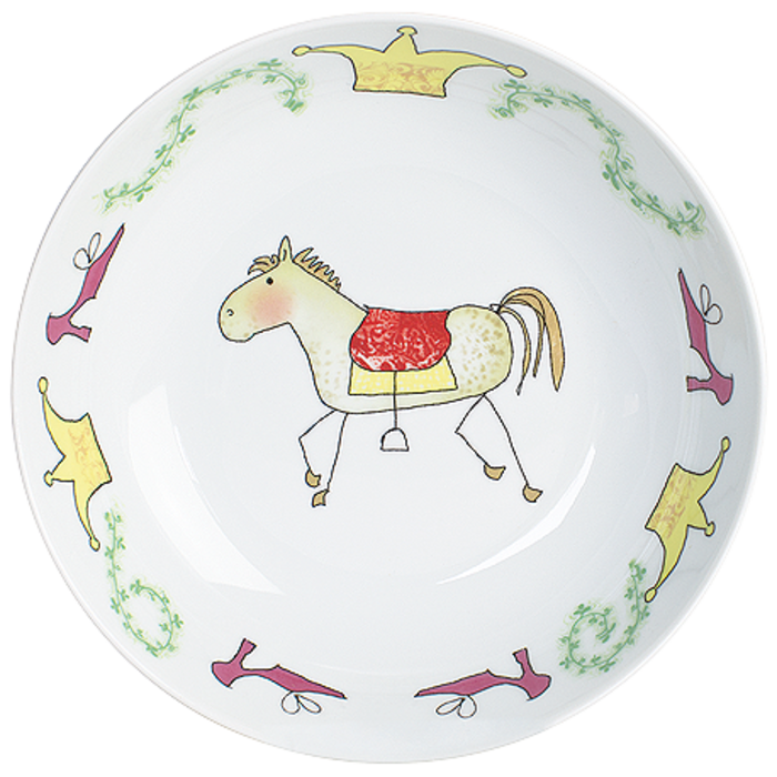 Тарелка для супа детская 18 см Kiddie Tableware Fairy-Tale Princess Kahla