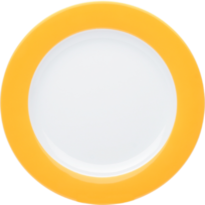 Тарелка для завтрака / обеда 23 см, желто-оранжевая Pronto Colore Kahla