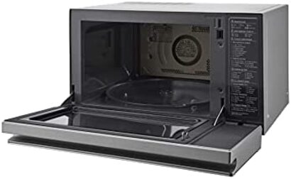 Гибридная конвекционная духовка LG Electronics NeoChef MJ 3965 ACS / 4-в-1 пароварка, гриль, духовка, микроволновая печь, серебро