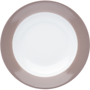 Тарелка для супа 22 см, темно-серая Pronto Colore Kahla