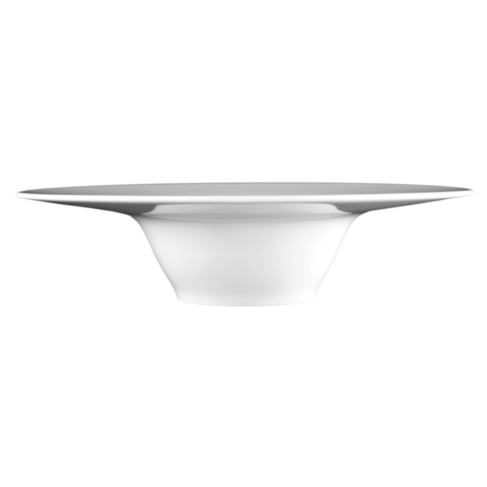 Тарелка глубокая овальная 25 см белая Mandarin Seltmann