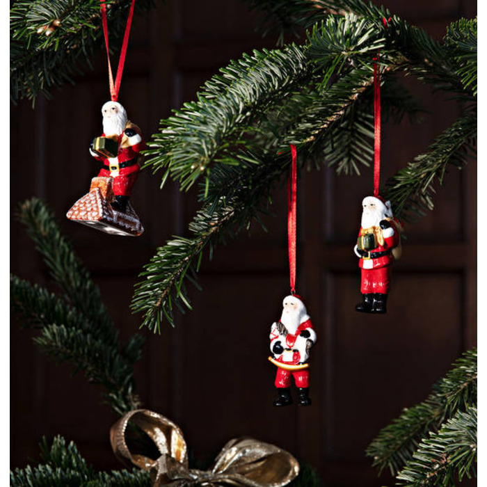 Набор подвесок "Санта Клаус", 3 предмета, Nostalgic Ornaments Villeroy & Boch
