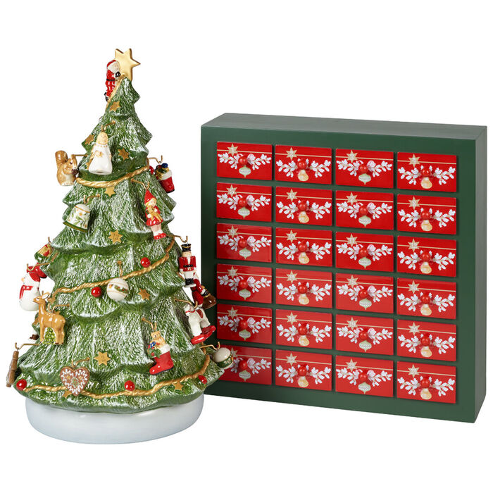 Адвент-календарь с фарфоровыми фигурками, Christmas Toys Memory Villeroy & Boch
