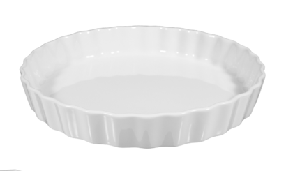 Форма для запекания круглая 25 см белая Lukullus Seltmann