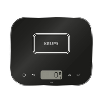Цифровые весы, 25,8 х 21 х 2,4 см, черные XF554 KRUPS