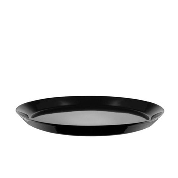 Тарелка для десерта 20 см черная, 4 предмета Tonale Alessi