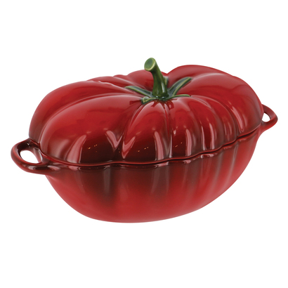 Кастрюля / жаровня в форме помидора 0, 5 л керамическая Cherry Staub