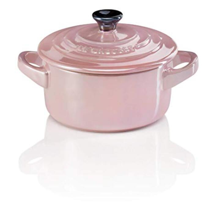 Мини-кастрюля / жаровня 10 см, Metallic Chiffon Pink Le Creuset