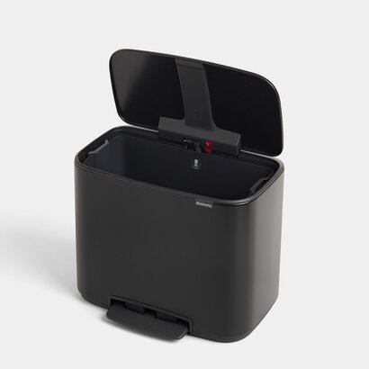 Мусорный бак с педалью, 36 л черный матовый Pedal Bin Bo Brabantia