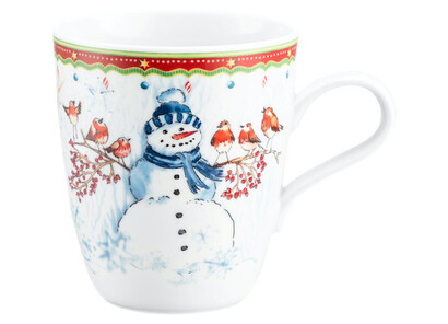 Кружка "Снеговик" 0,4 л Christmas Mugs Seltmann Weiden