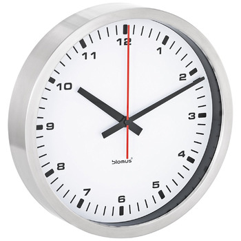 Часы настенные 30 см белые Era Blomus