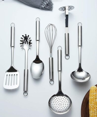 Набор кухонных приборов с подставкой, 7 предметов Berglander