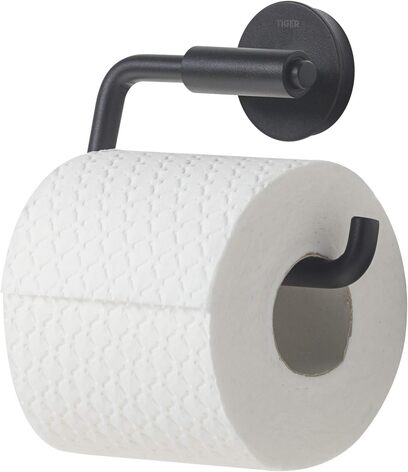 Держатель для туалетной бумаги 13,6 см, черный Tiger