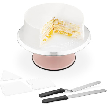 Поворотная тарелка для торта 30 см Navaris