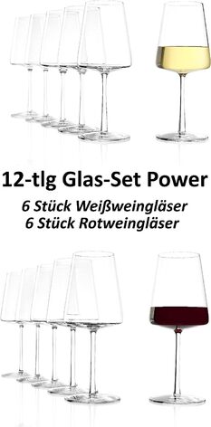 Набор бокалов для вина 12 шт. 520 мл, Eisernhardt Power Stölzle Lausitz 