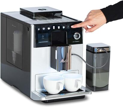 Кофемашина на 2 чашки со вспенивателем молока Latte Select ‎F 630 - 201 Melitta