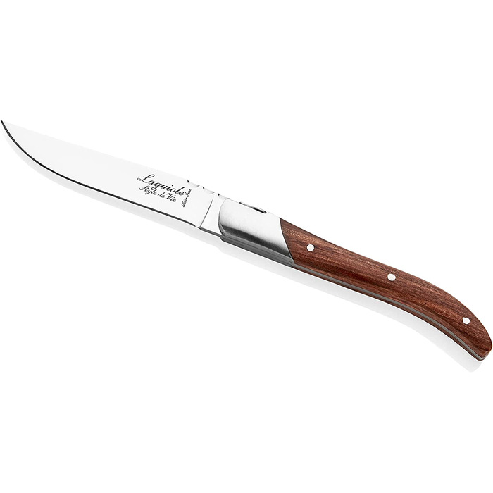 Набор ножей для стейка с футляром 6 предметов, палисандровое дерево Luxury Line Laguiole Style de Vie